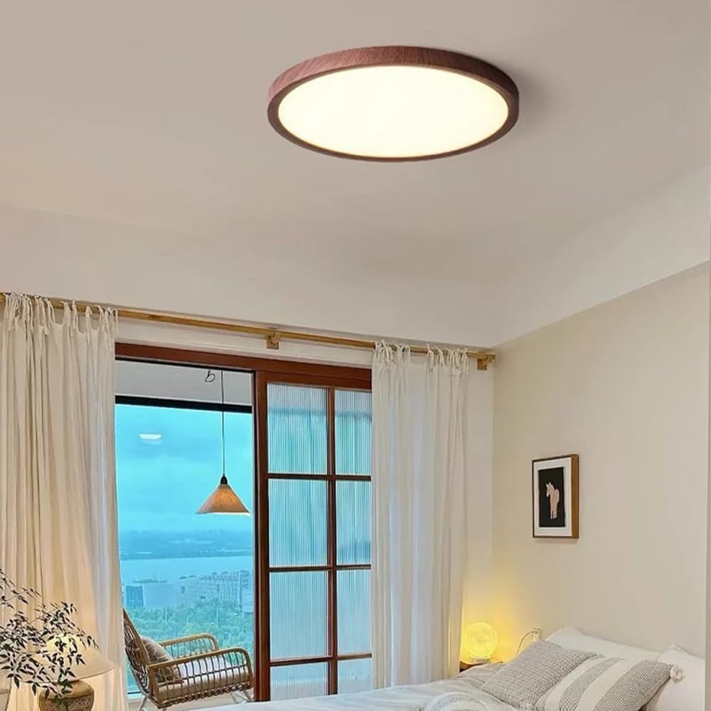 Pyloneer | Dark Wooden Ceiling Lamp