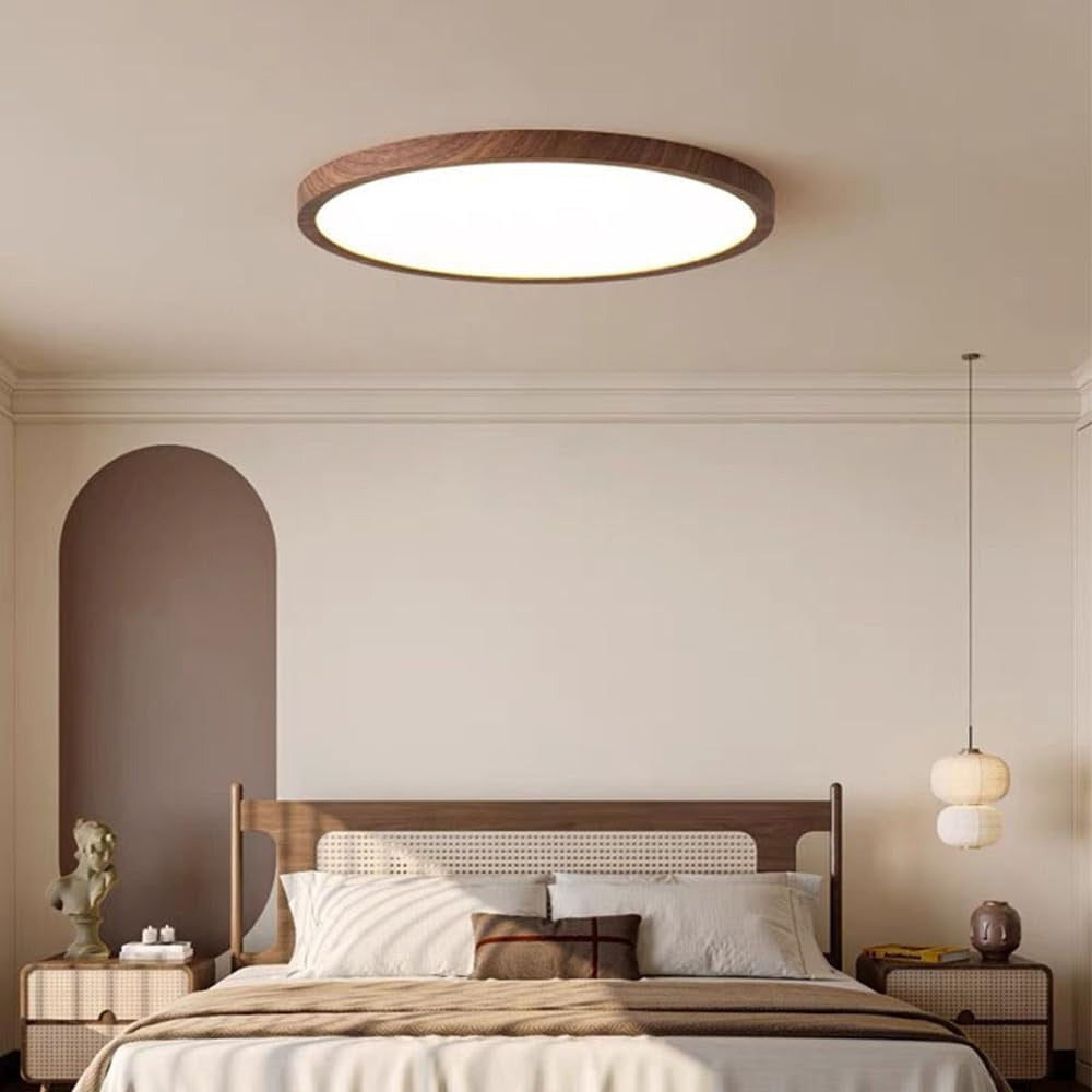 Pyloneer | Dark Wooden Ceiling Lamp