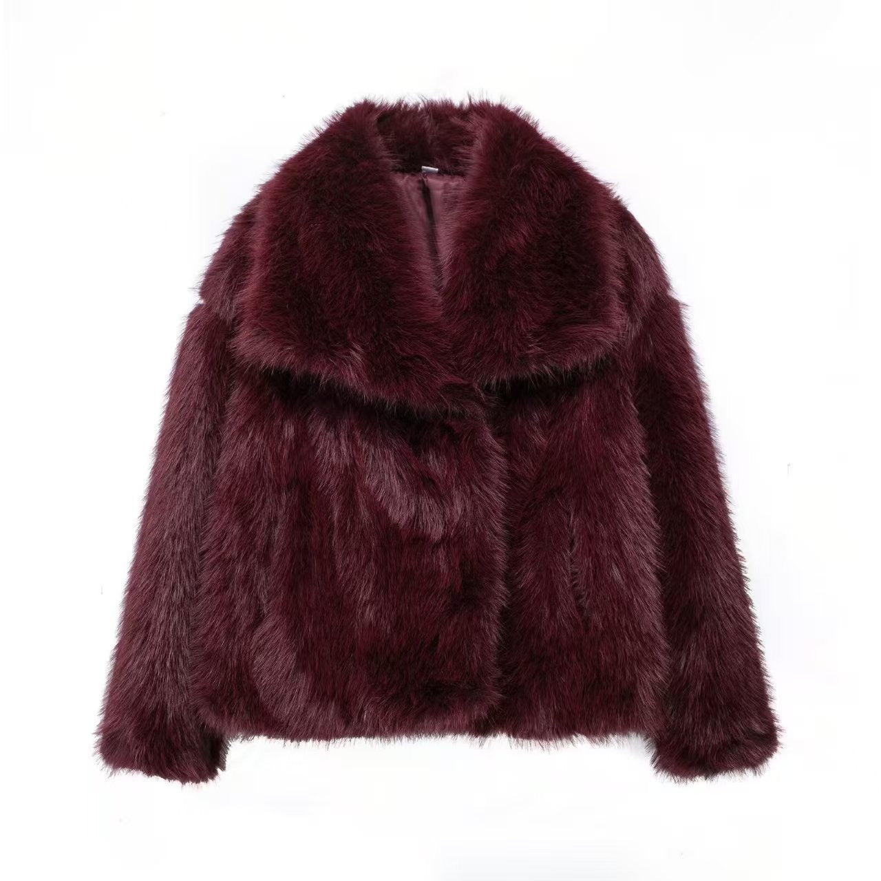 Amelie | Elegant Lightweight Faux Fur Jacket