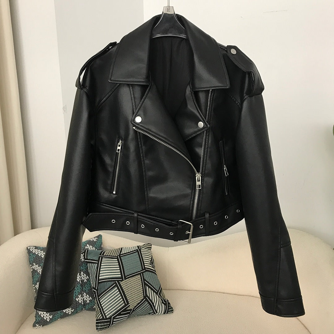 Zaraine | Stylish Loose Suede Jacket