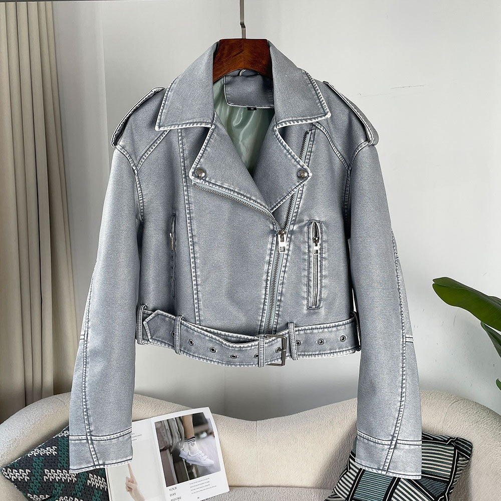 Zaraine | Stylish Loose Suede Jacket