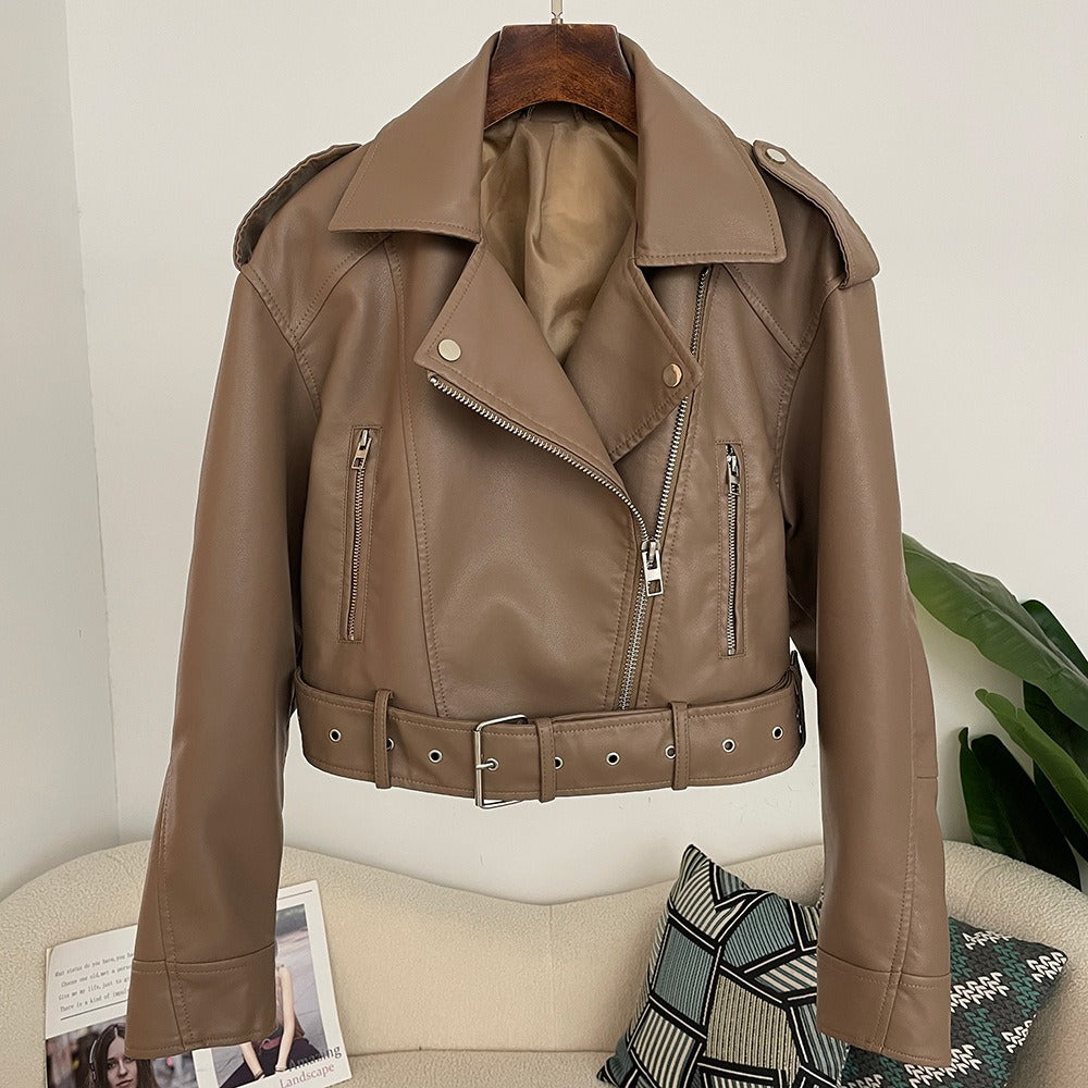 Zaraine | Stylish Loose Suede Jacket