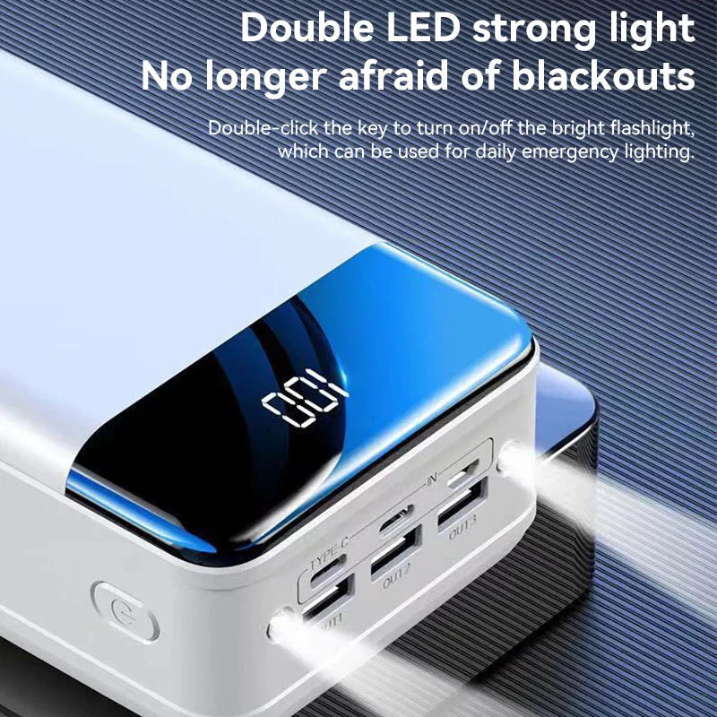 100,000mAh Ultra-High Capacity Power Bank with Super Fast Charging – Portable Charger for Phones, Tablets, and Laptops 5