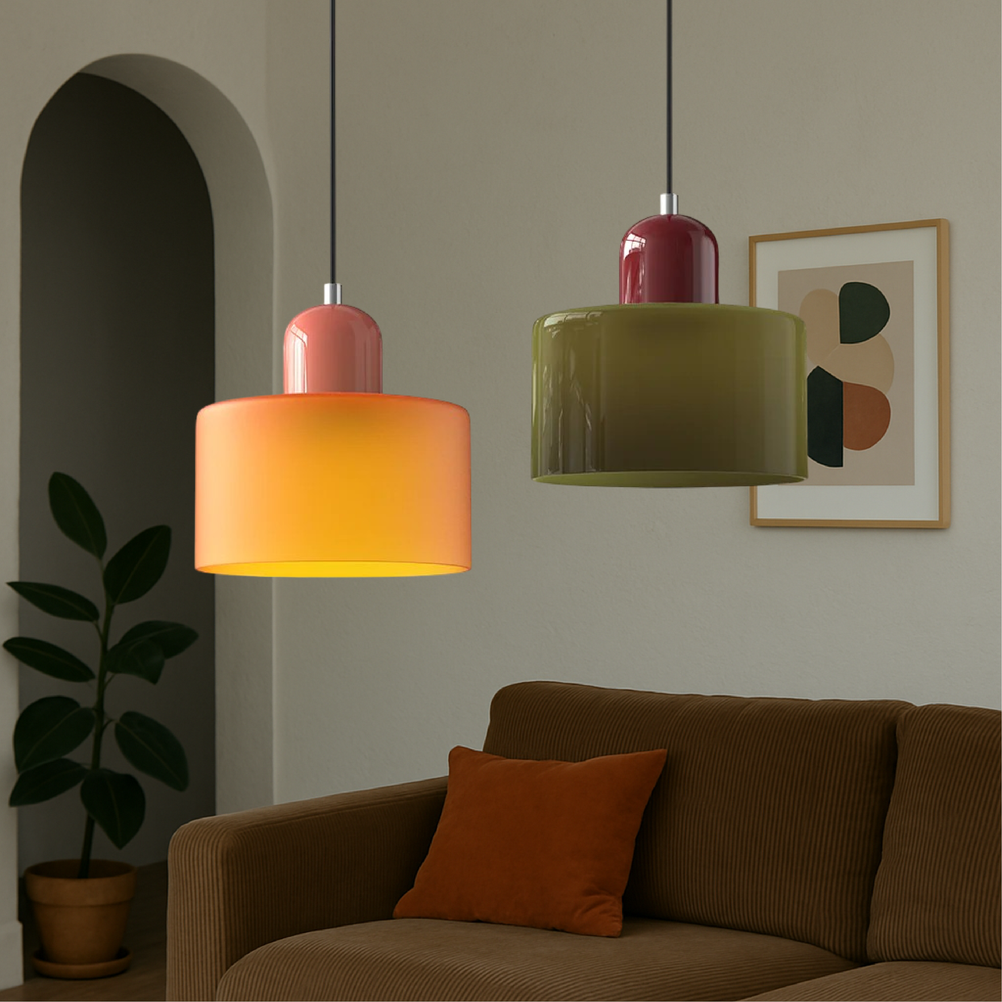 Airivra | Creative Bauhaus Pendant Lamp for Modern Interiors 4