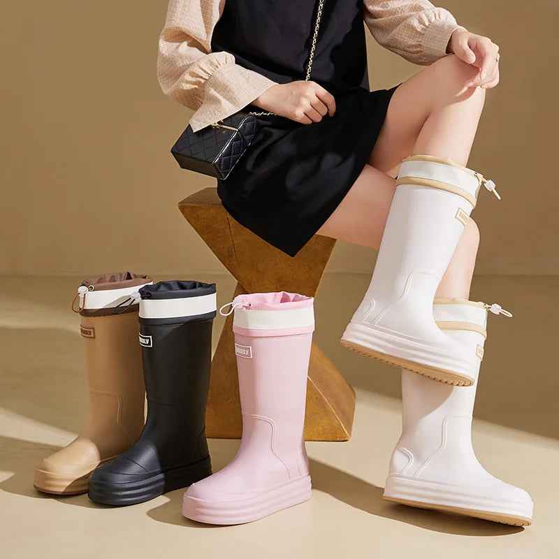 AquaBloom | Women’s Breathable Waterproof Anti-Slip Rain Boots