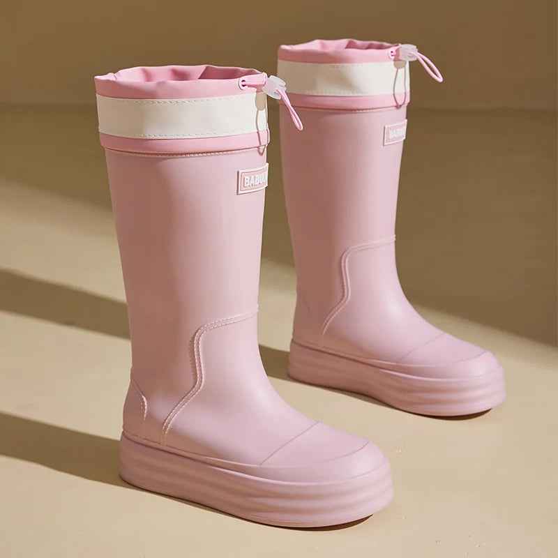 AquaBloom | Women’s Breathable Waterproof Anti-Slip Rain Boots