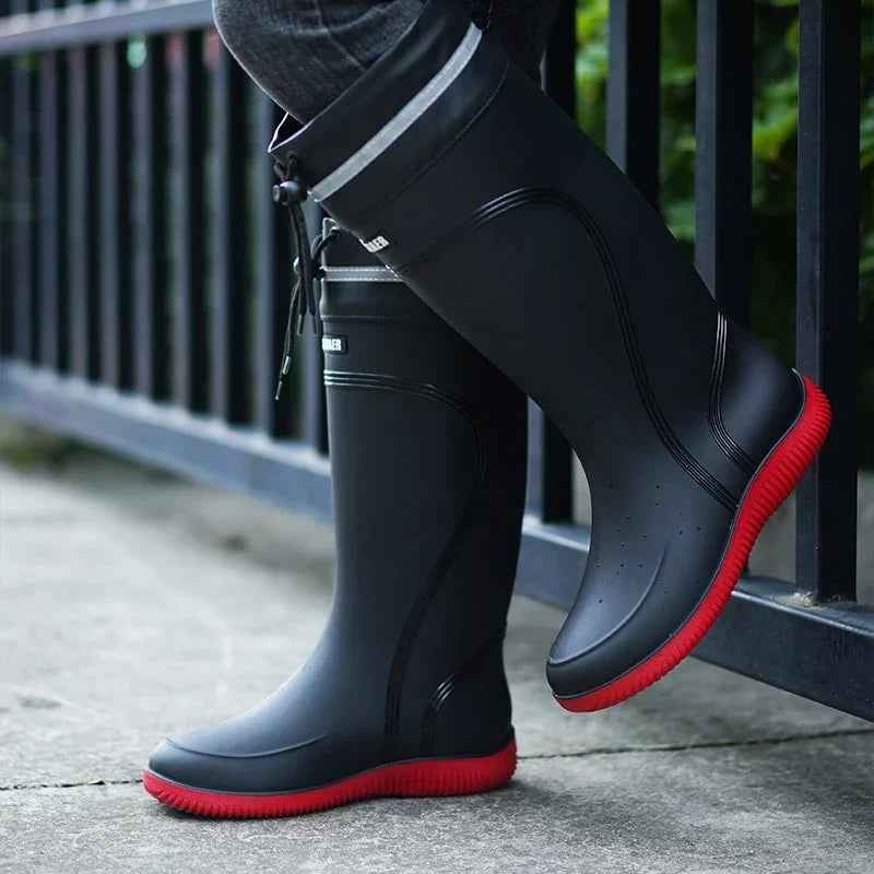AquaGuard | Women’s Heavy-Duty Waterproof Rubber Rain Boots
