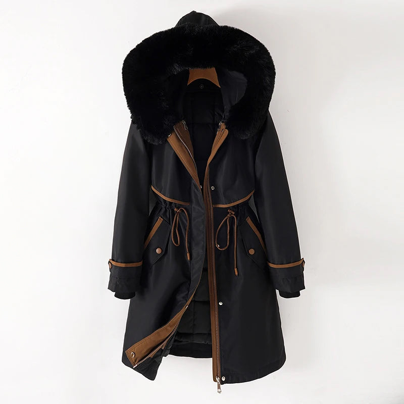 Ashley | Women's Cozy Quilted Hooded Winter Jacket 1