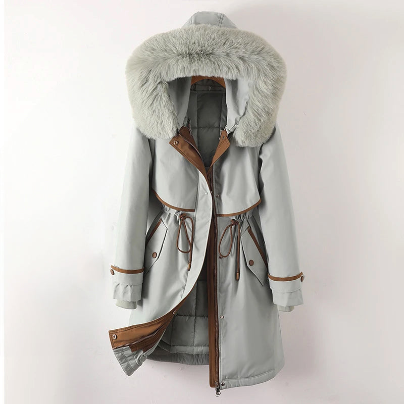 Ashley | Women's Cozy Quilted Hooded Winter Jacket 2