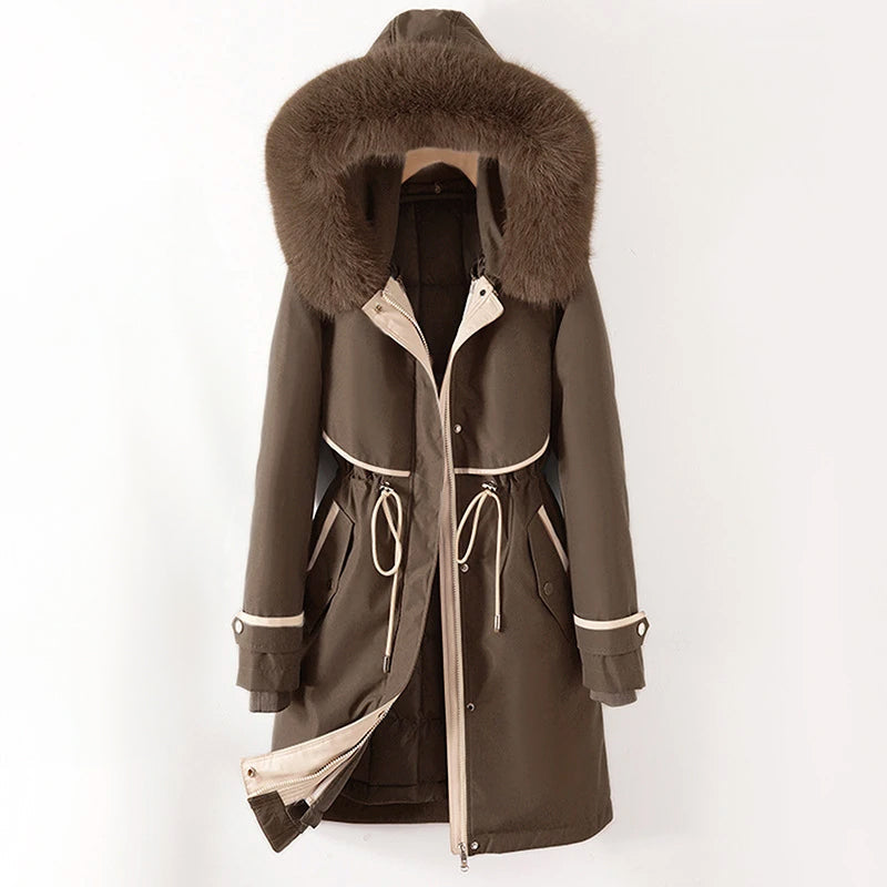 Ashley | Women's Cozy Quilted Hooded Winter Jacket 3