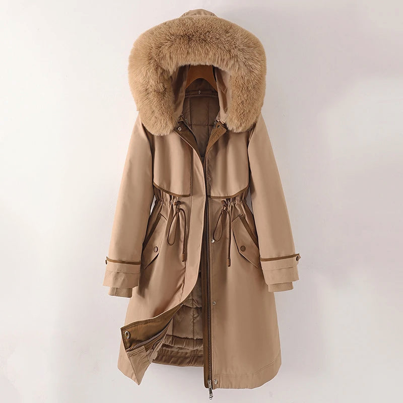 Ashley | Women's Cozy Quilted Hooded Winter Jacket 4