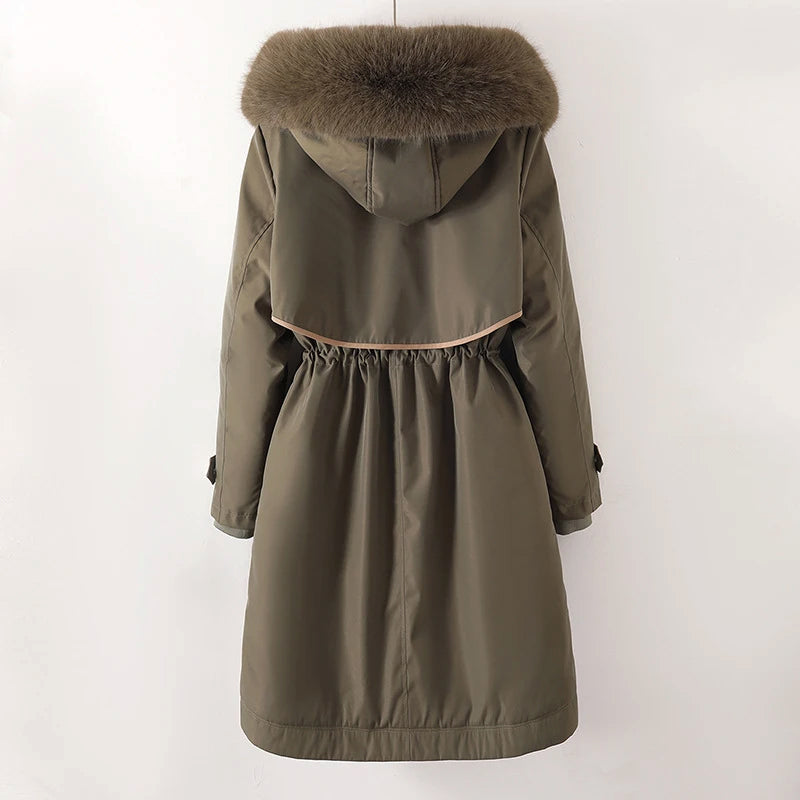 Ashley | Women's Cozy Quilted Hooded Winter Jacket 5
