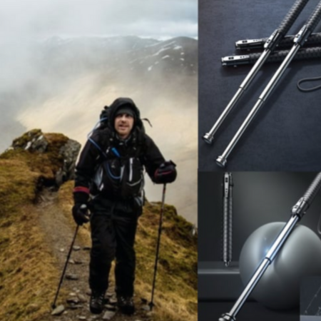 Automatic Folding Walking Stick – Stylish Design, Compact, and Easy to Use for Enhanced Stability 2