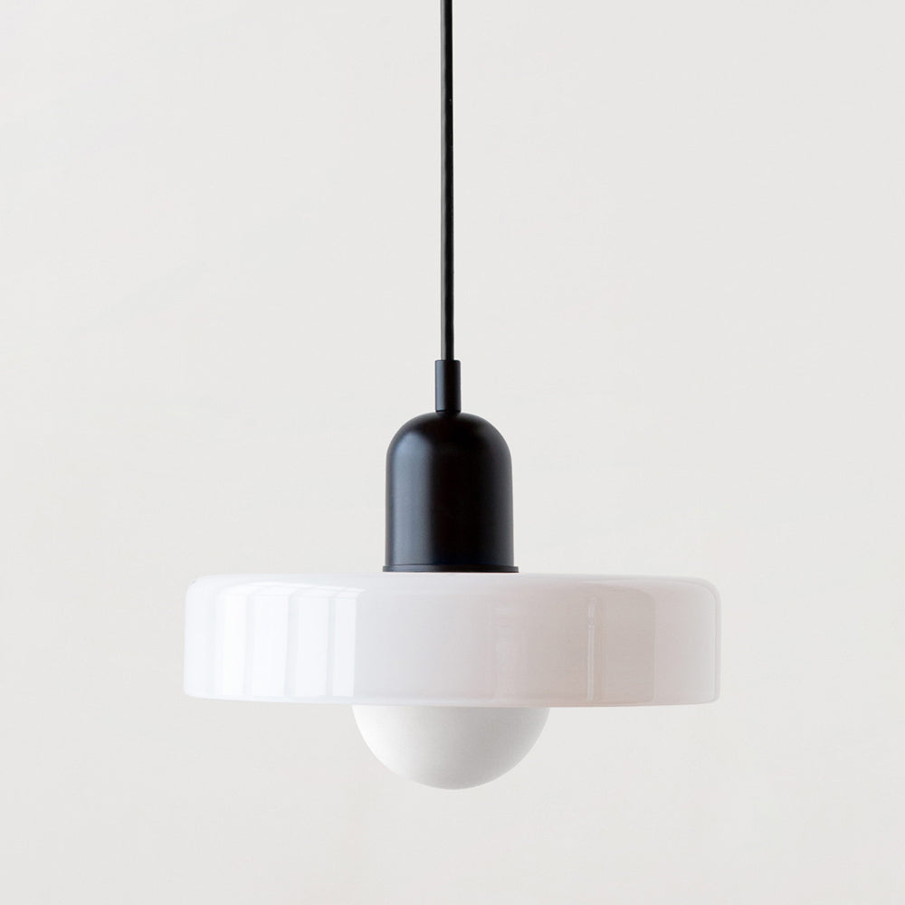 Bauhaus Colored Glass Pendant Lamp 31