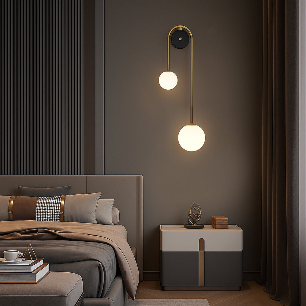 Brivra | Modern Arch Wall Lamp for Minimalist Elegance 0