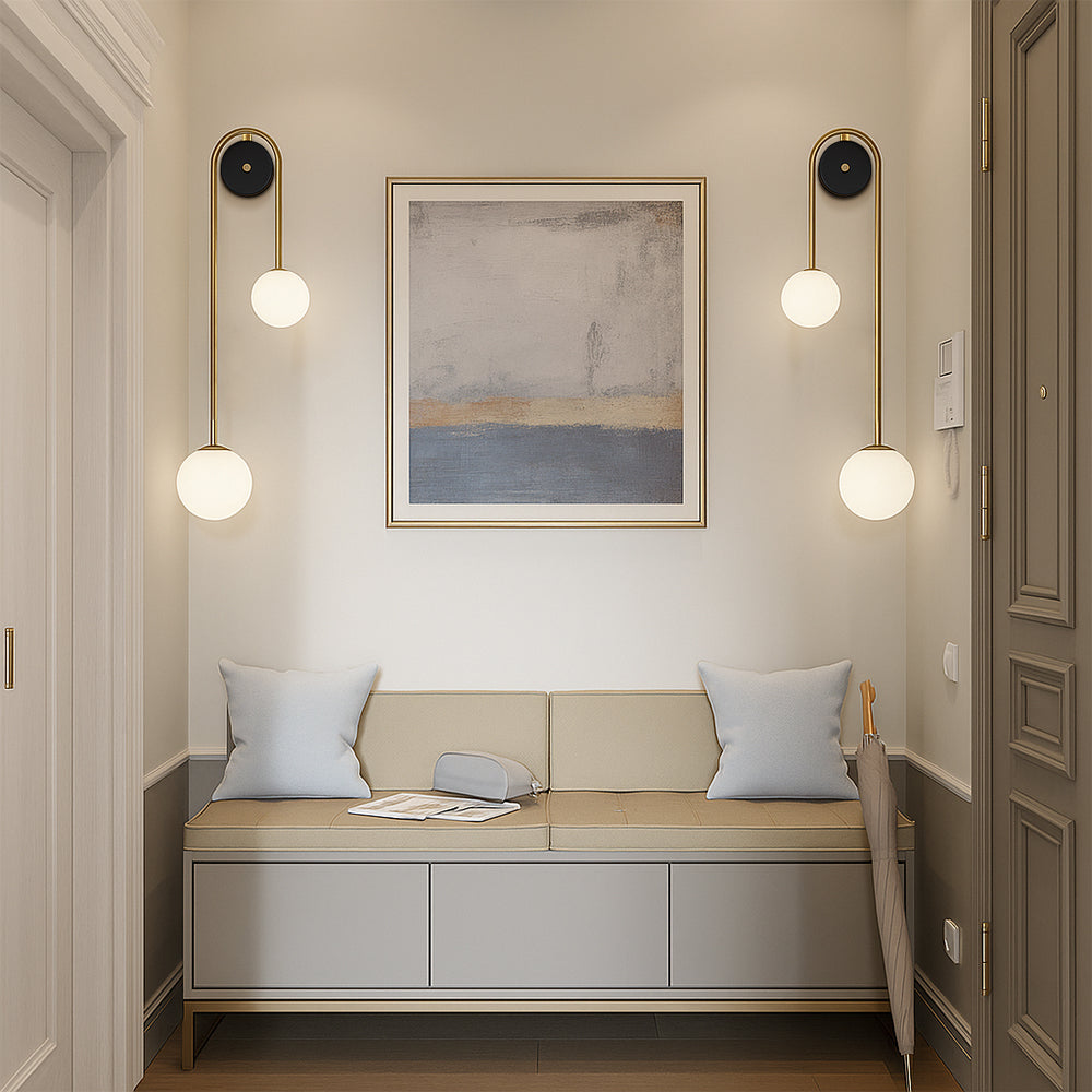Brivra | Modern Arch Wall Lamp for Minimalist Elegance 3