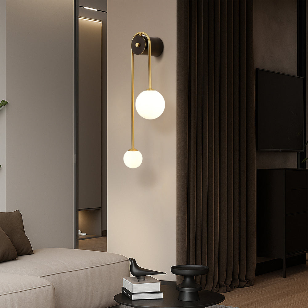 Brivra | Modern Arch Wall Lamp for Minimalist Elegance 4