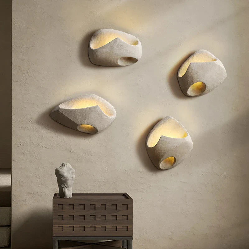 CalmSphere - Wabi-sabi Inspired Wall Light 0