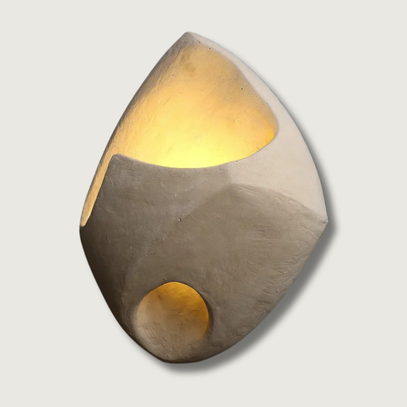 CalmSphere - Wabi-sabi Inspired Wall Light 1