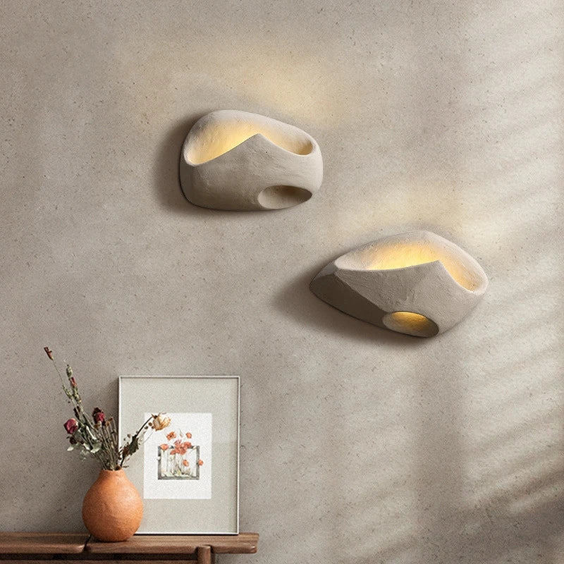 CalmSphere - Wabi-sabi Inspired Wall Light 2