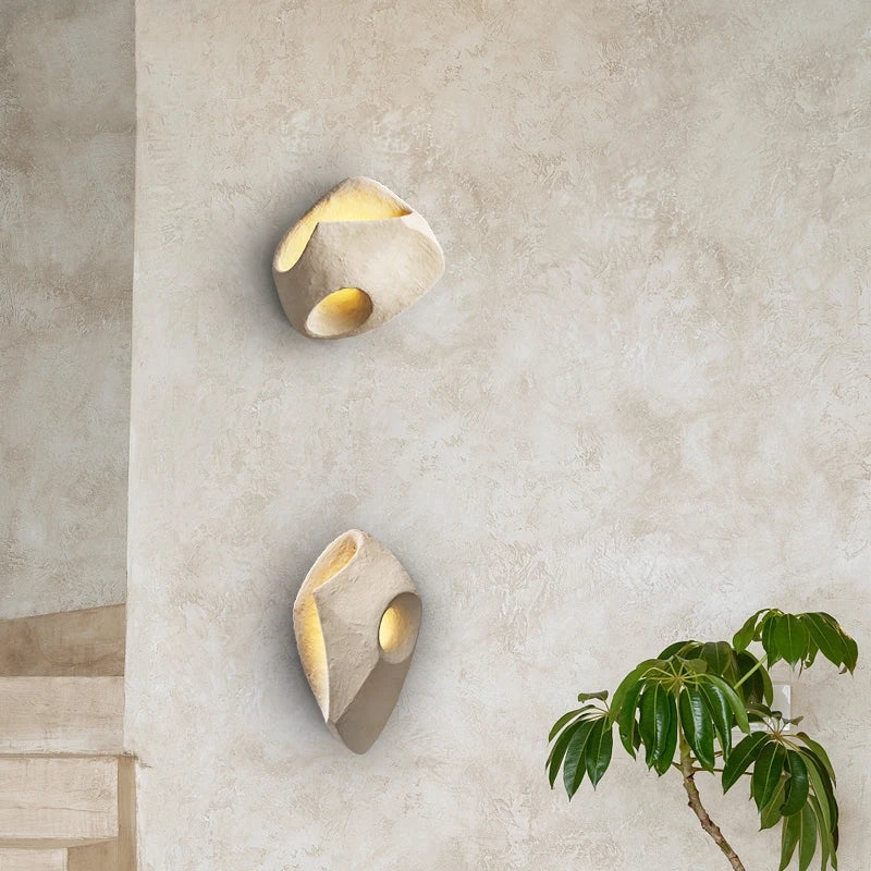 CalmSphere - Wabi-sabi Inspired Wall Light 4
