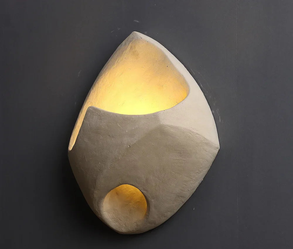 CalmSphere - Wabi-sabi Inspired Wall Light 7