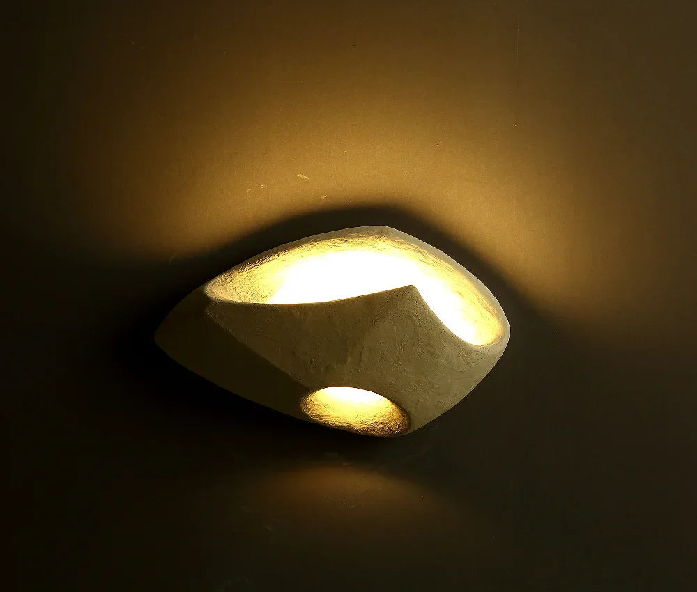 CalmSphere - Wabi-sabi Inspired Wall Light 8