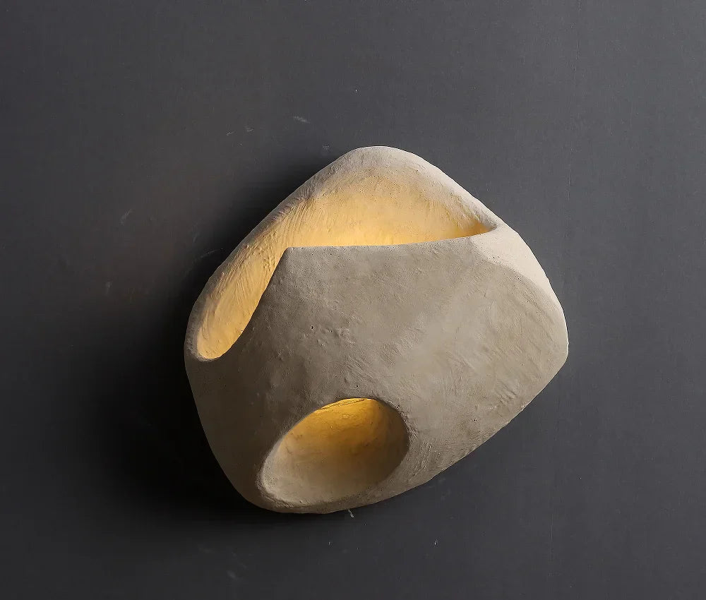 CalmSphere - Wabi-sabi Inspired Wall Light 9