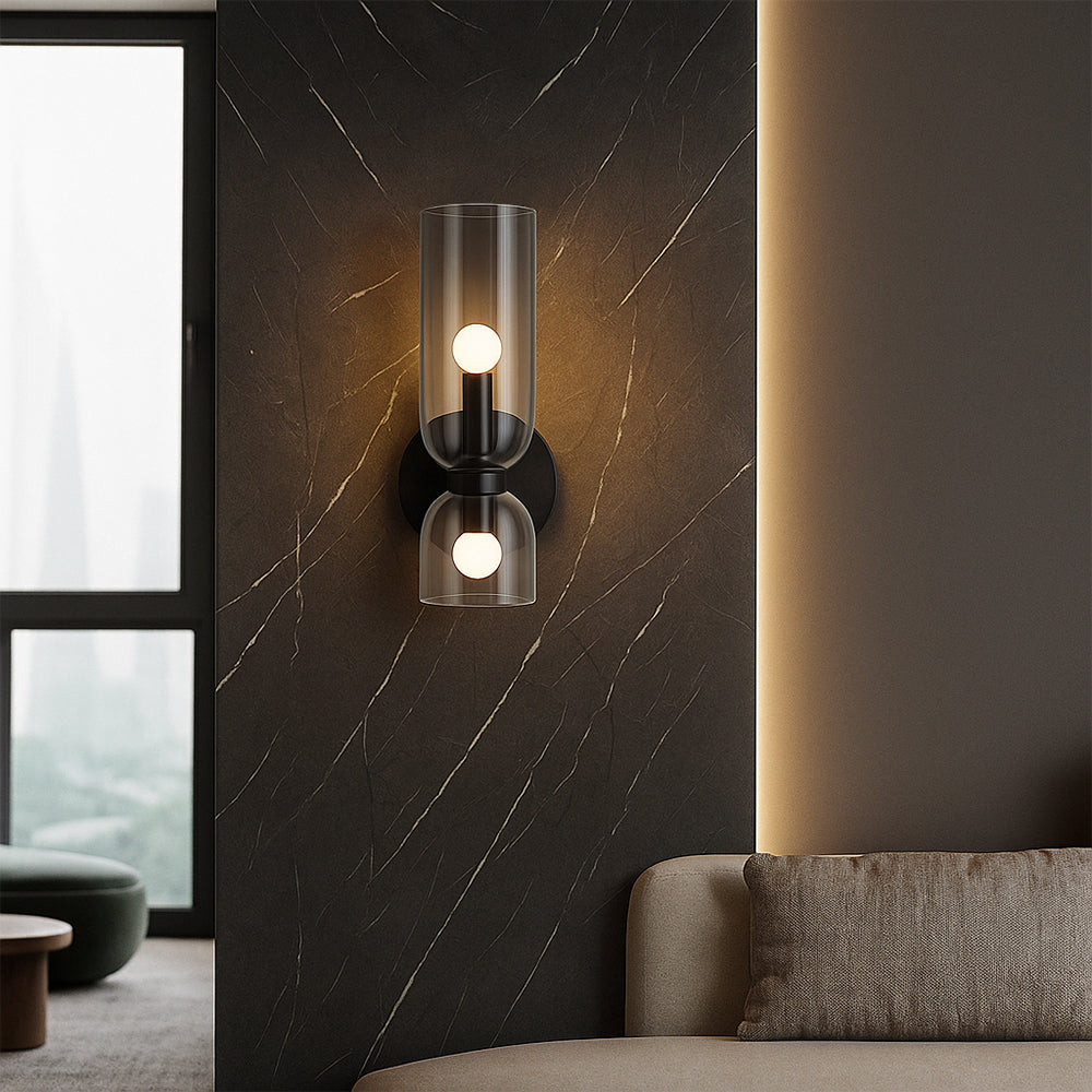 Clarva | Sculptural Glass Wall Lamp for Timeless Home Living 7