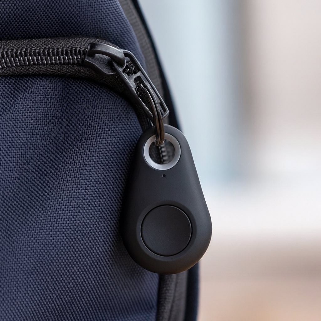 Compact GPS Tracker for Kids – Real-Time Location Updates, Durable Keychain Design 1