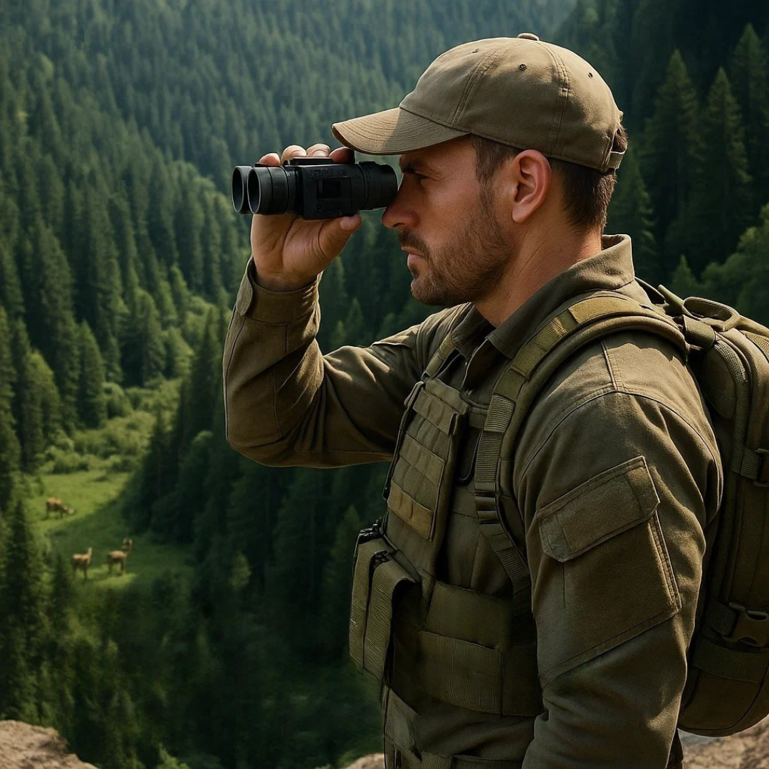 Compact High-Performance Binoculars with 40x Zoom and Wide Field of View for Birdwatching and Travel 2