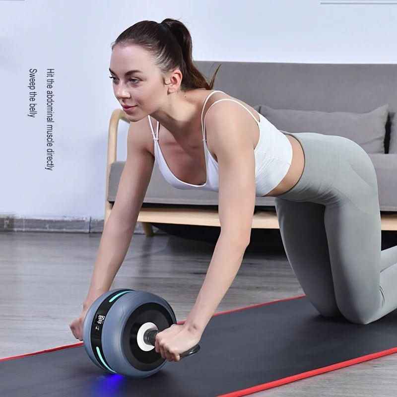 CorePro | Ab Wheel Trainer with Auto-Recoil for Core Stability Workouts