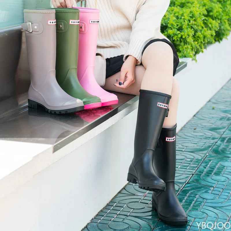 CozyShield | Women’s Faux Fur Lined Waterproof Rain Boots