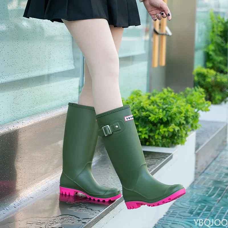CozyShield | Women’s Faux Fur Lined Waterproof Rain Boots