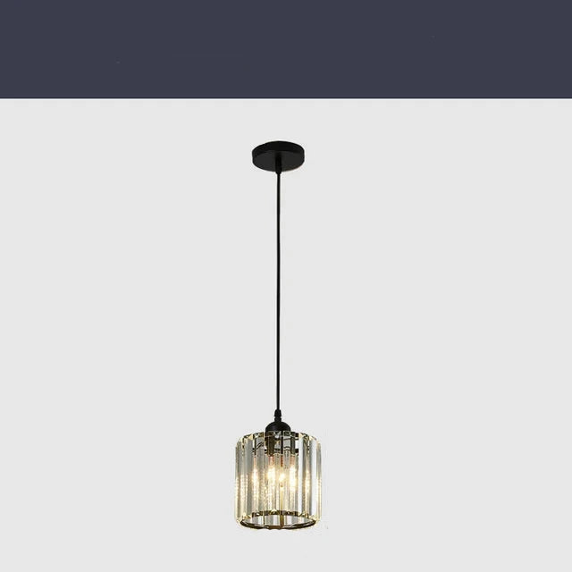 CrystalHaven - Elegant K9 Crystal Pendant Lamp 0