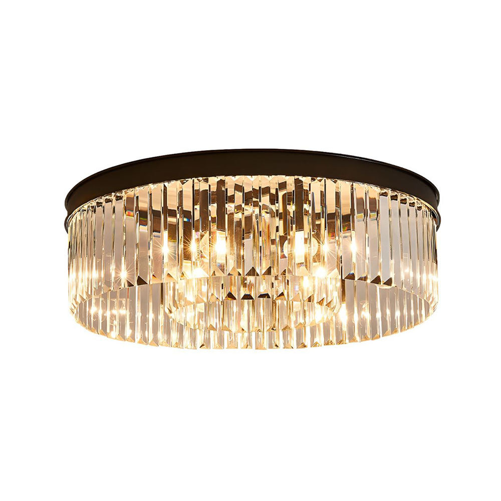 Crystal Flush Ceiling Light for Living Room 4