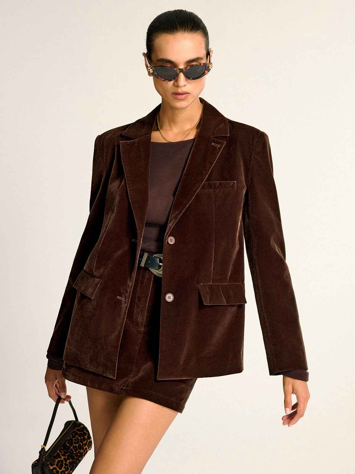 Destiny | Women’s Refined Velvet Shawl Collar Blazer