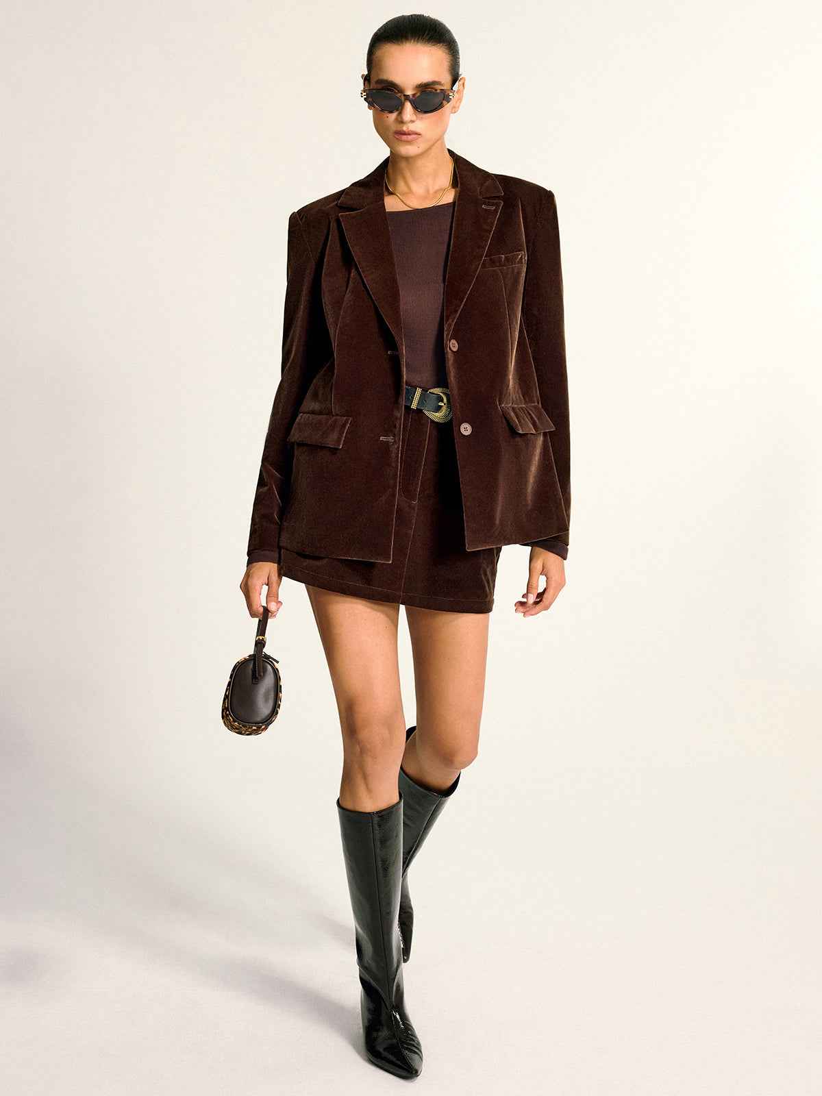 Destiny | Women’s Refined Velvet Shawl Collar Blazer