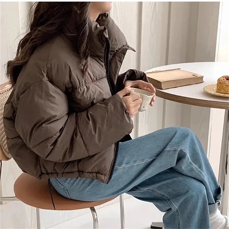 Devi | Women's Warm Puffer Winter Jacket 1