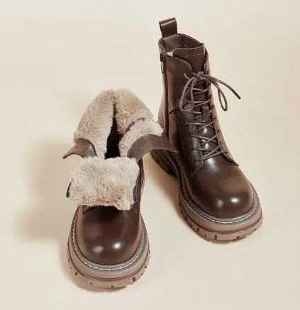 Emma | Cozy Waterproof Fur Women's Boots 2