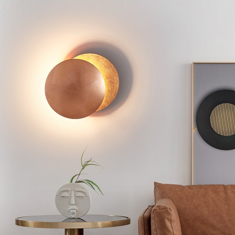 EclipseAura – Wall Lamp with Solar Eclipse Shape 4