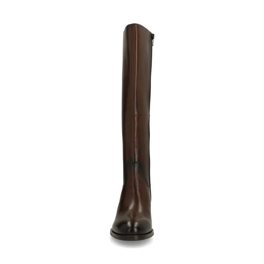 Mia | Stylish Dark Brown Knee High Boots for Women 2