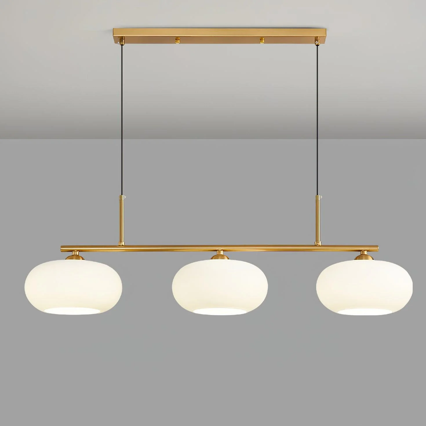 Elyra | Modern Style Bauhaus 3-head Pendant Lamp 9
