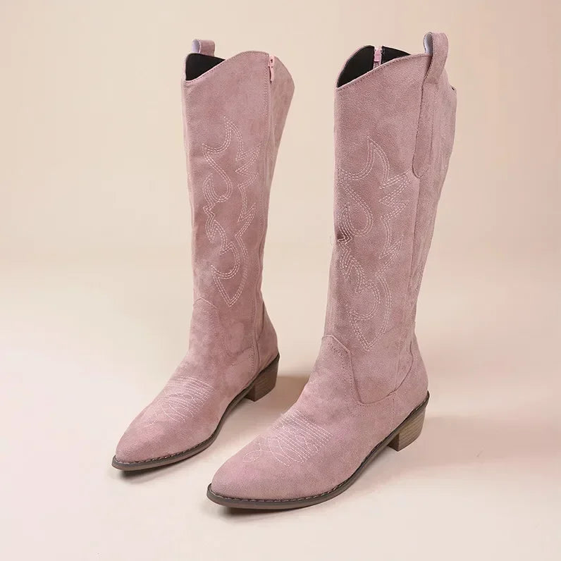 Mia | Chic Embroidered Cowgirl Boots for Women 1