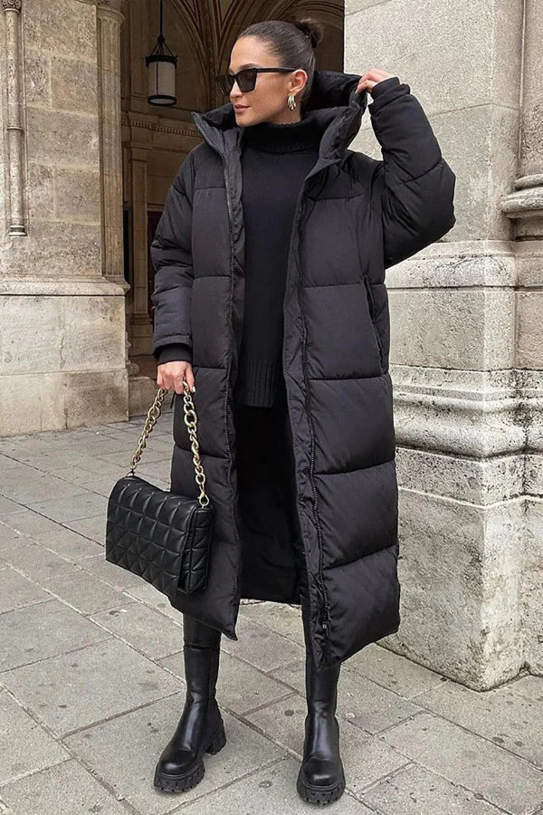 Emily | Cozy Long Puffer Coat for Women 0