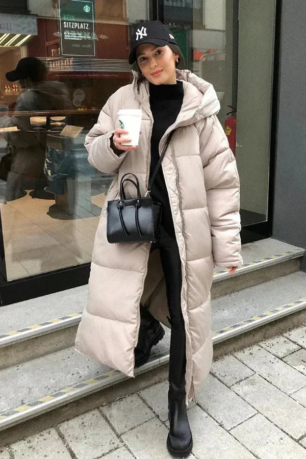 Emily | Cozy Long Puffer Coat for Women 1