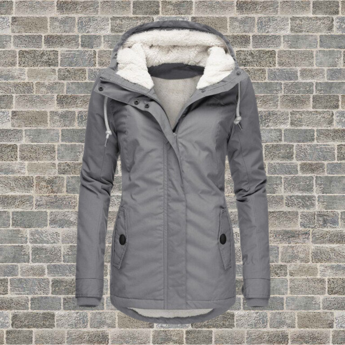 Emily | Elegant Luxurious Faux Fur Coat for Women 0