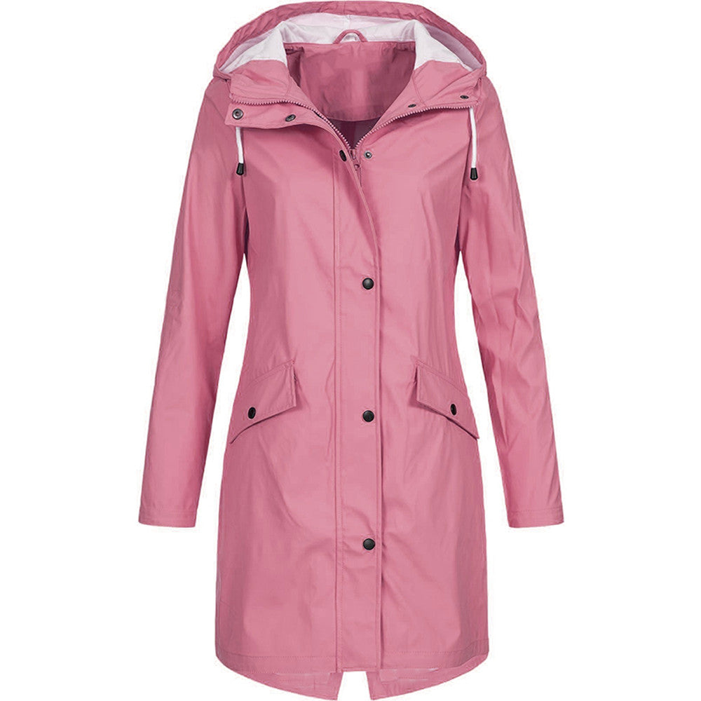 Emily | Stylish Waterproof Hooded Rain Jacket 5