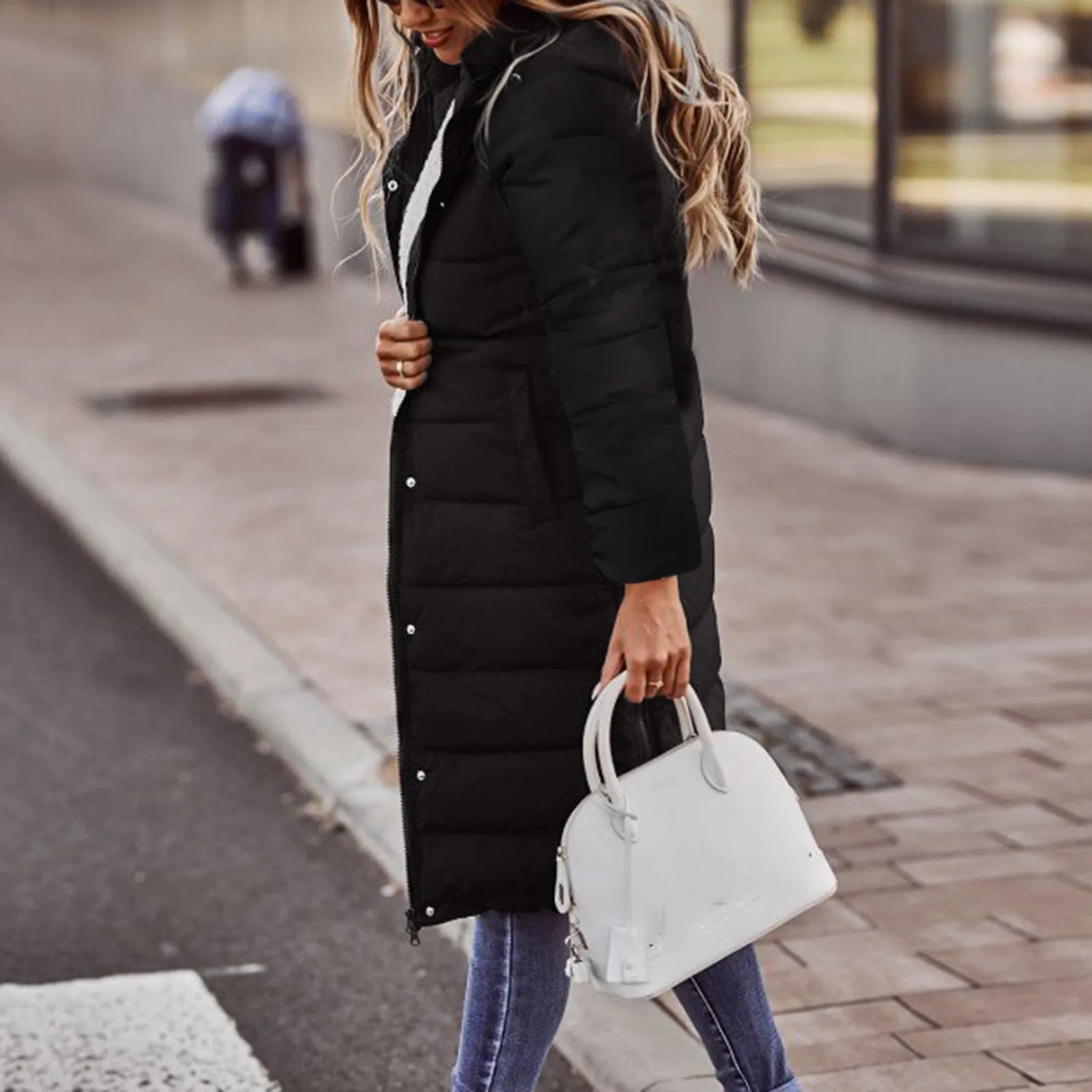 Emma | Cozy Stylish Long Puffer Coat 2