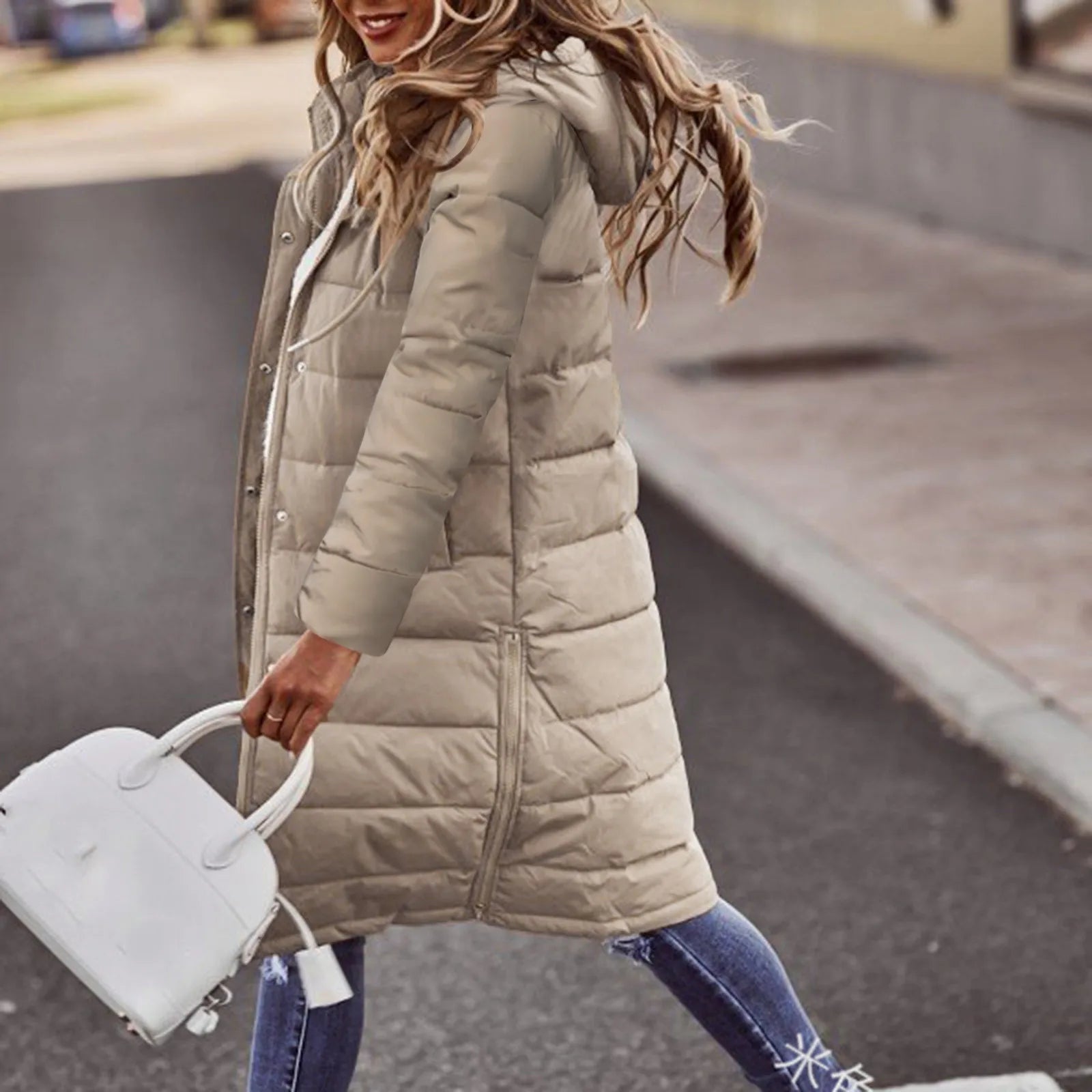 Emma | Cozy Stylish Long Puffer Coat 3